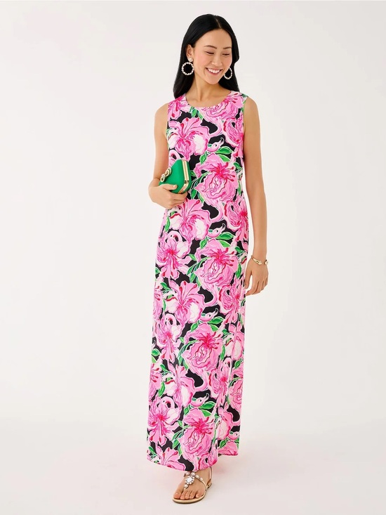 Lilly Pulitzer Dresses & Skirts - Lilly Pulitzer Iris Silk Maxi Dress